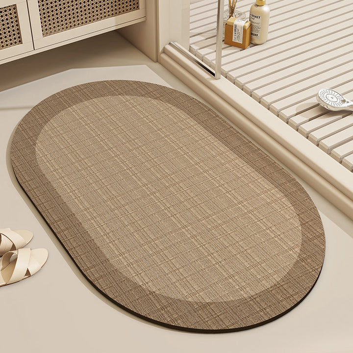 Stylish Textured Bath Mat Kalsten