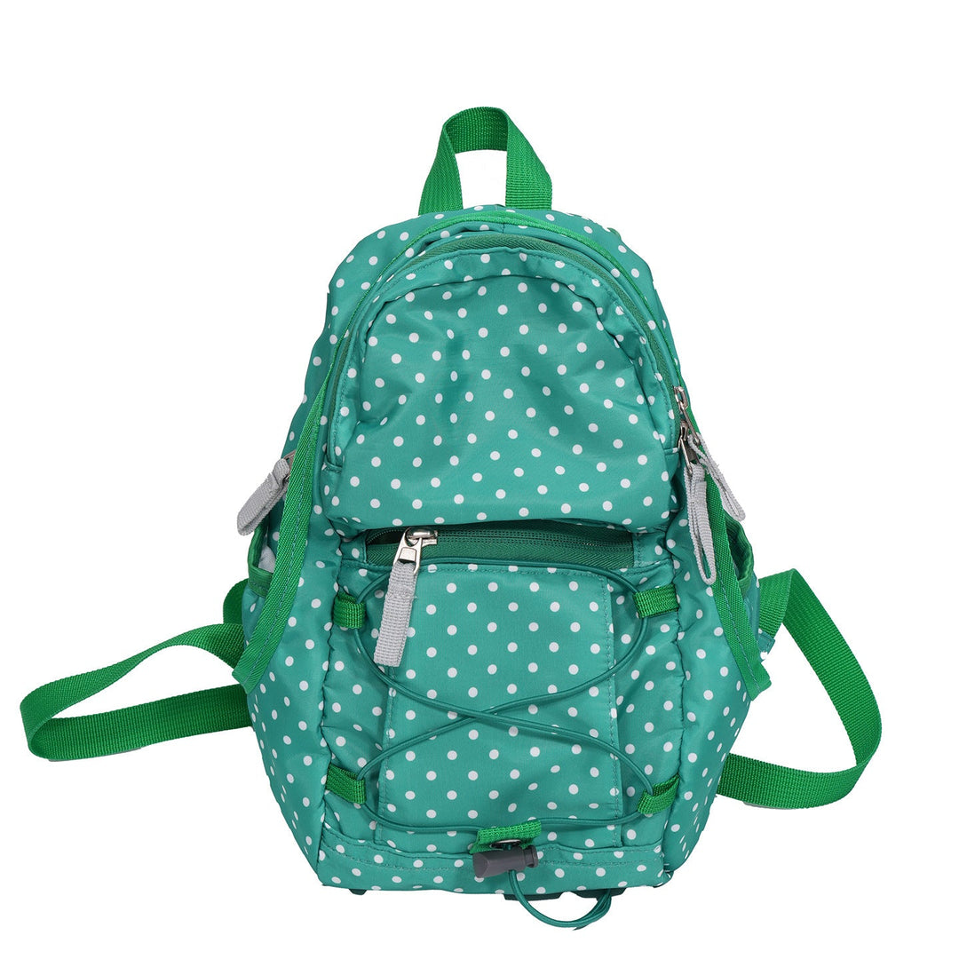 Compact Multi-Purpose Polka Dot Backpack kalsten