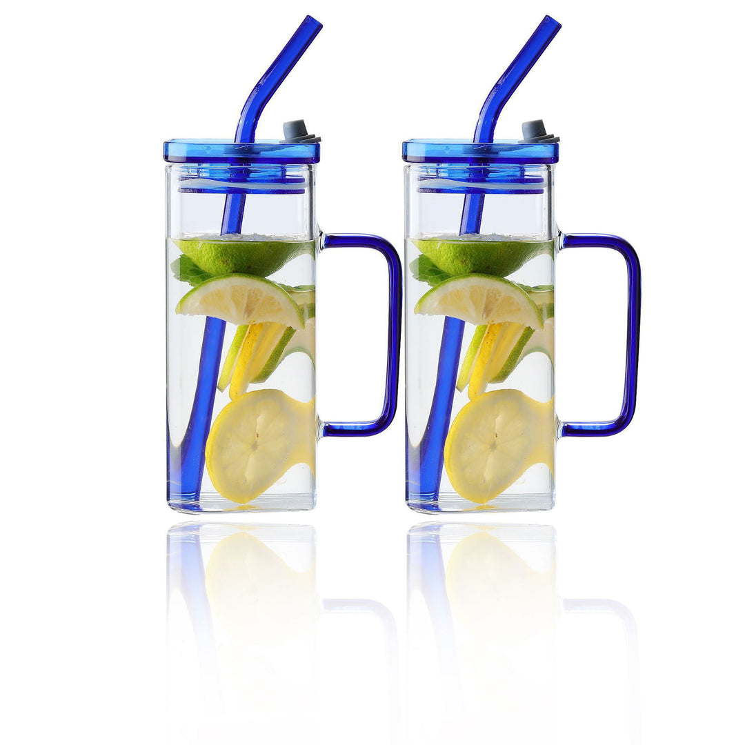 Women's drinking container with innovative lid system and integrated straw Kalsten