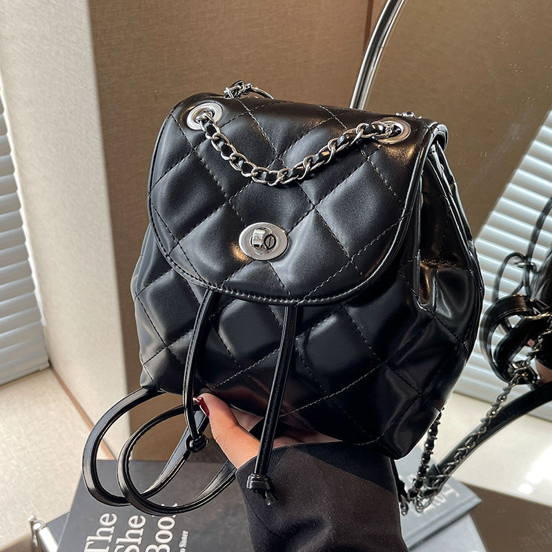 Stylish Quilted Mini Backpack Kalsten