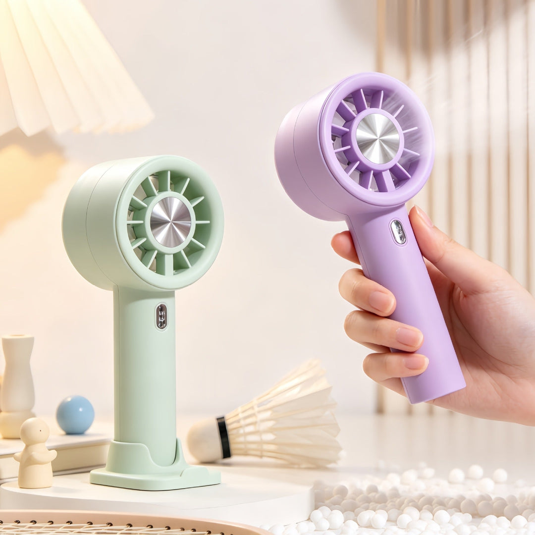 Women's Portable Handheld Fan with Multifunctional Charging Port Kalsten