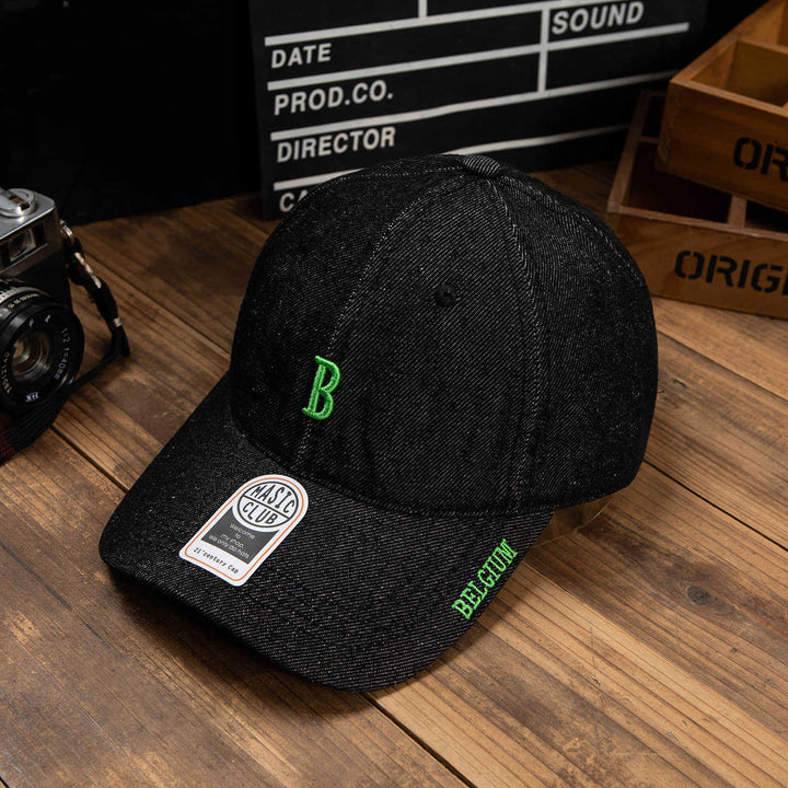 Men's Denim Embroidered Baseball Cap Kalsten