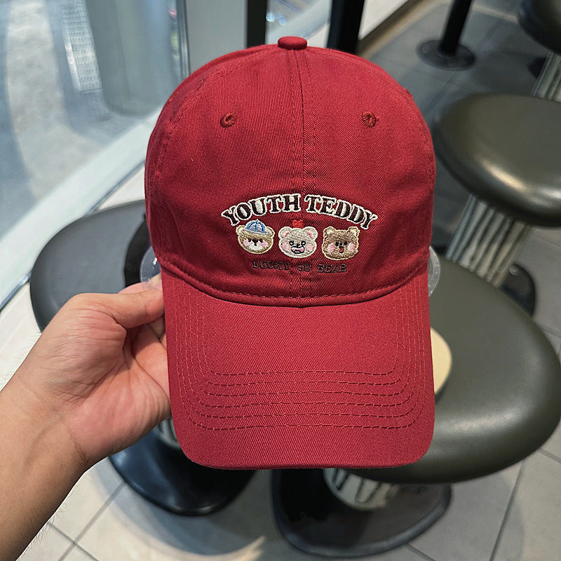 Unisex Embroidered Character Cap Kalsten