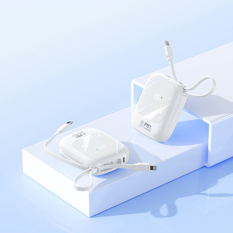 Portable power bank with intelligent charging display and innovative fast charging Kalsten