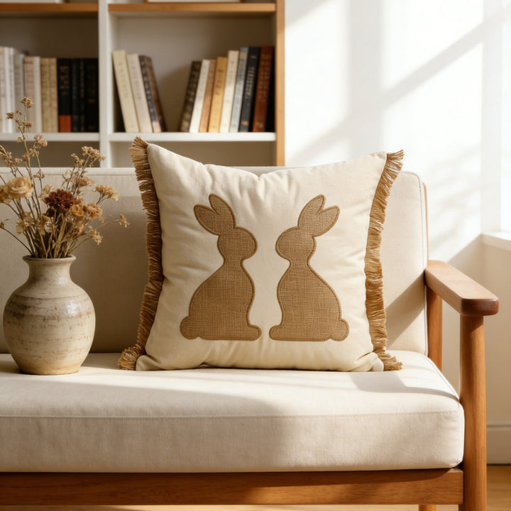 Women's pillowcase with cute bunny motif Kalsten