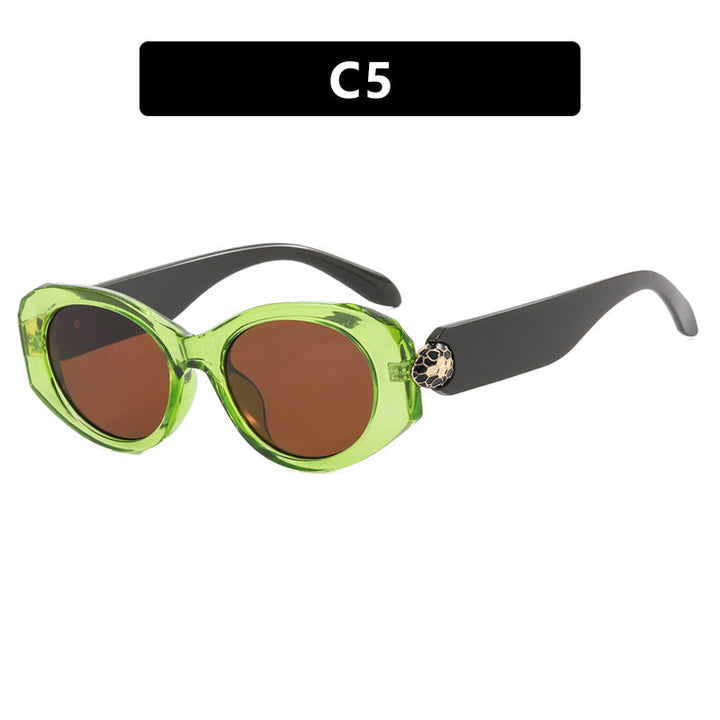 Women extravagant sunglasses in unique tortoiseshell pattern Kalsten