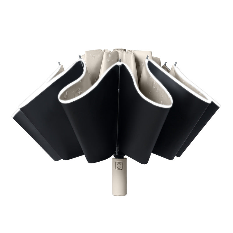 Ladies elegant folding umbrella with innovative structure Kalsten