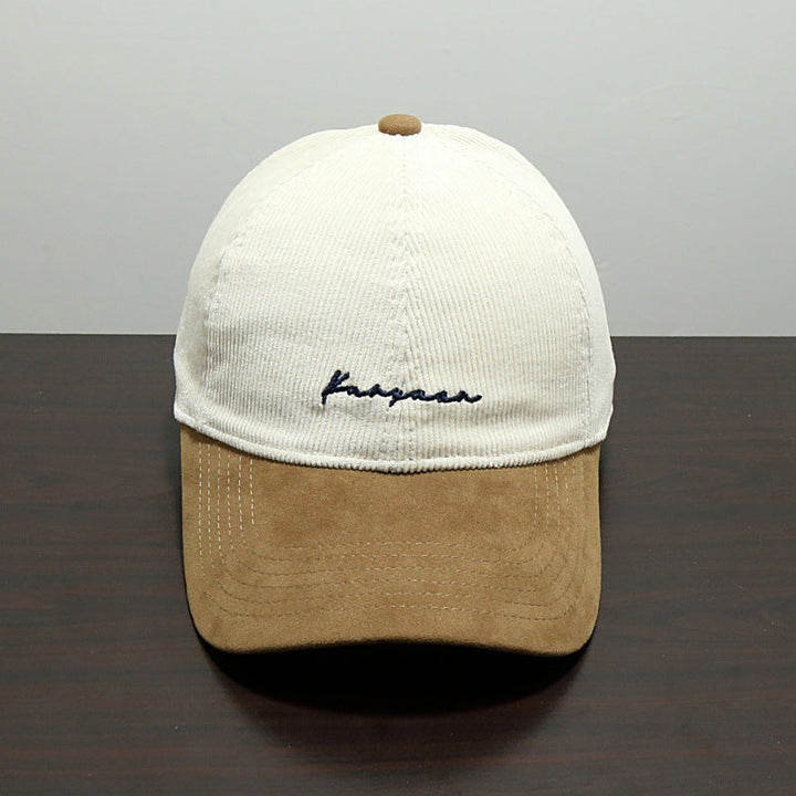 Men's Textured Corduroy Baseball Cap Kalsten