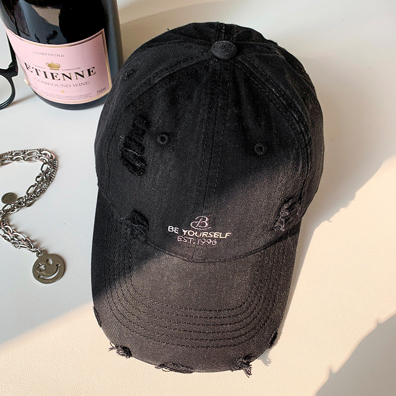 Women's Distressed Casual Baseball Cap Kalsten