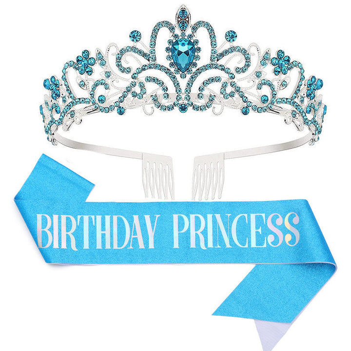Women's Birthday Sash with Glitter Design Kalsten