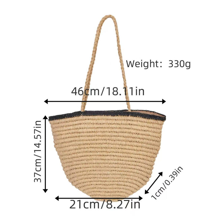 Beach and shopping bag with robust fabric Kalsten