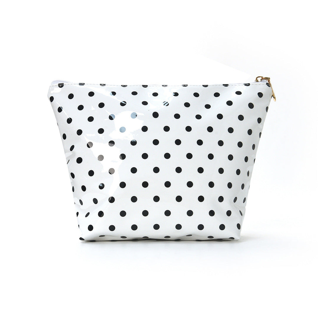 Water-repellent cosmetic bag with polka dot design Kalsten