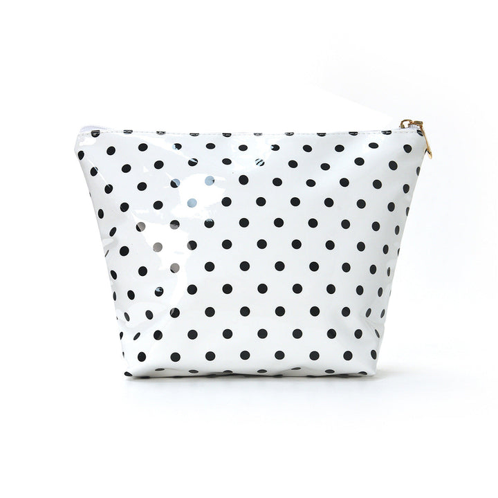 Water-repellent cosmetic bag with polka dot design Kalsten
