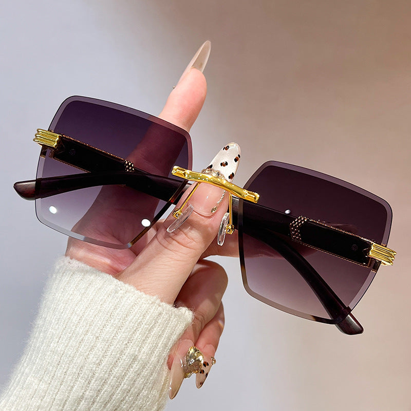 Women's stylish oversized square sunglasses Kalsten