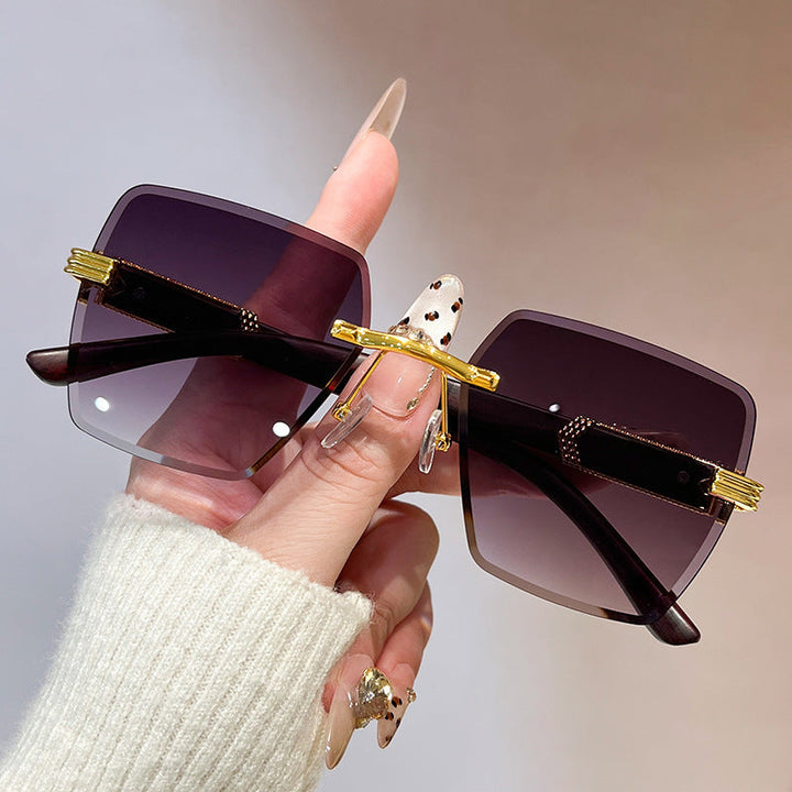 Women's stylish oversized square sunglasses Kalsten