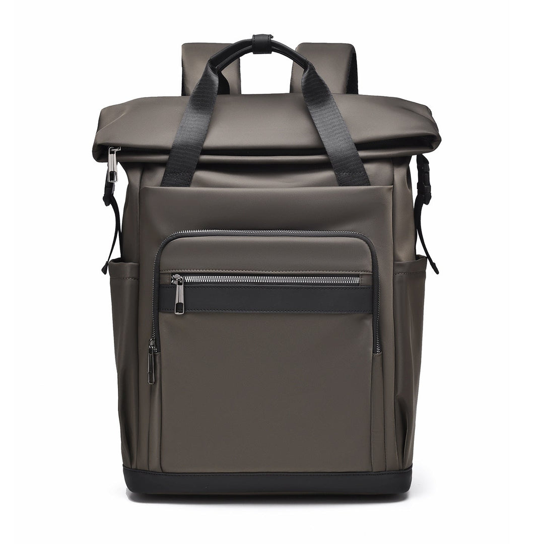 High-Capacity Waterproof Roll-Top Backpack Kalsten