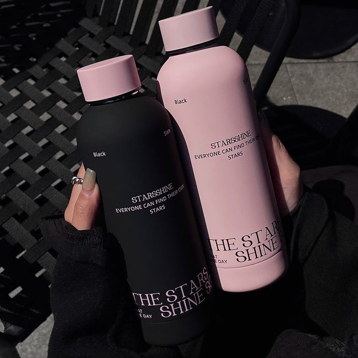Women's insulated bottle with ergonomic design and practical carrying strap Kalsten