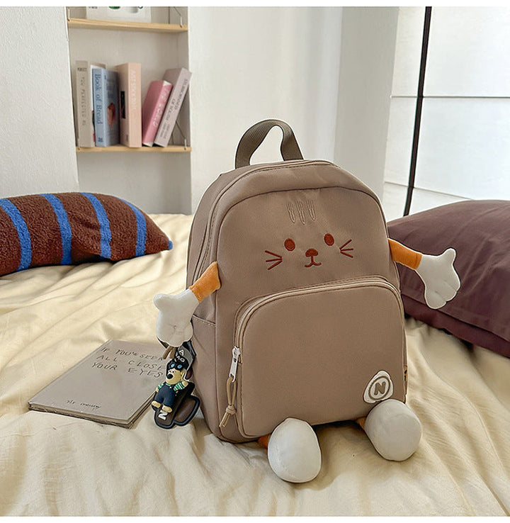 Children's Cute Animal-Themed Mini School Backpack