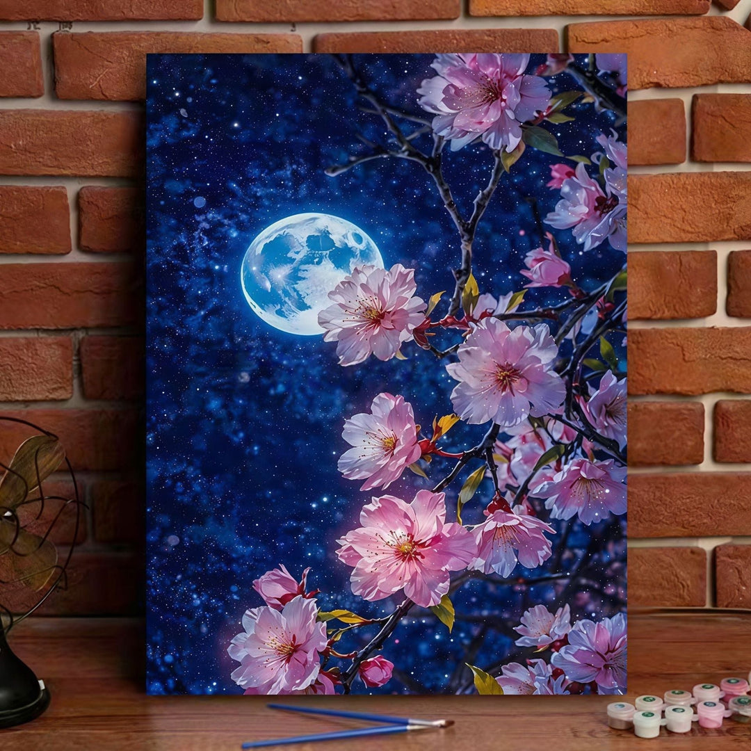 Romantic Blossom Landscape Canvas Art Kit Kalsten