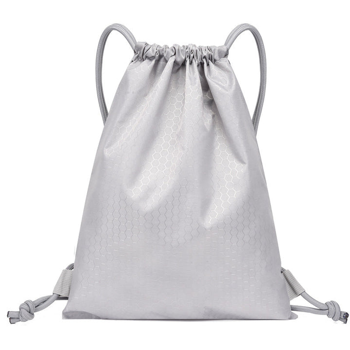 Honeycomb Texture Drawstring Backpack Kalsten