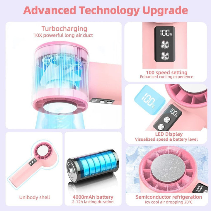 Portable multifunction fan with spray function Kalsten