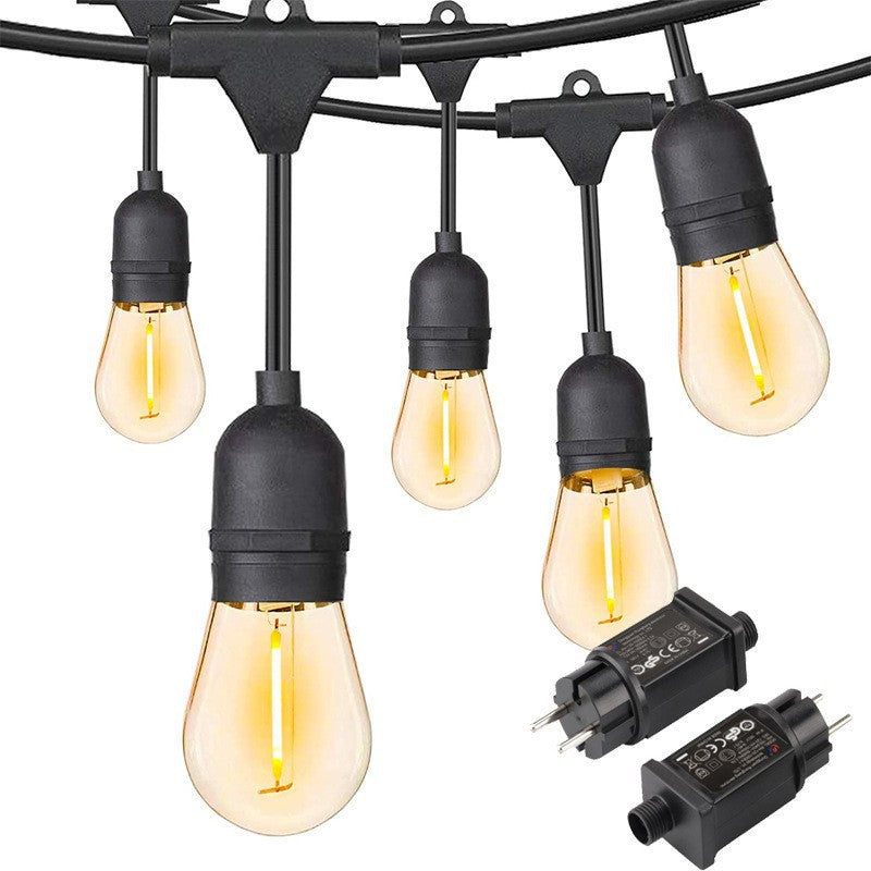 Vintage LED Filament Globe String Lights Outdoor Patio Bulb Garland Kalsten