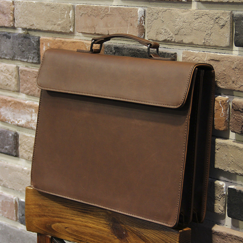 Briefcase Made of High-Quality Synthetic Leather Kalsten