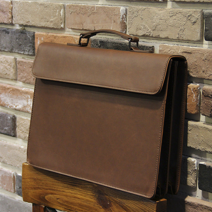 Briefcase Made of High-Quality Synthetic Leather Kalsten