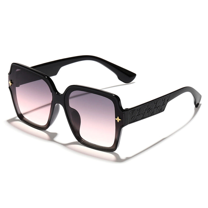 Ladies stylish oversized sunglasses with fashionable frame Kalsten