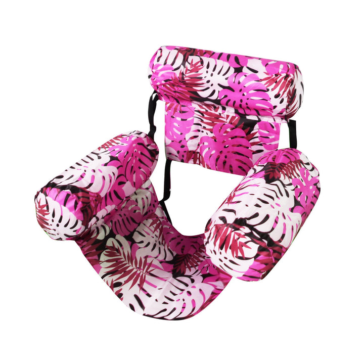 Women Portable Beach Lounge Chair with Neck Support Kalsten