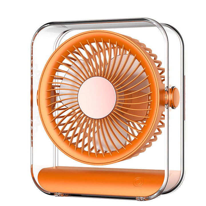 Unisex Portable Mini Table Fan with Battery and 360-Degree Rotating Function Kalsten