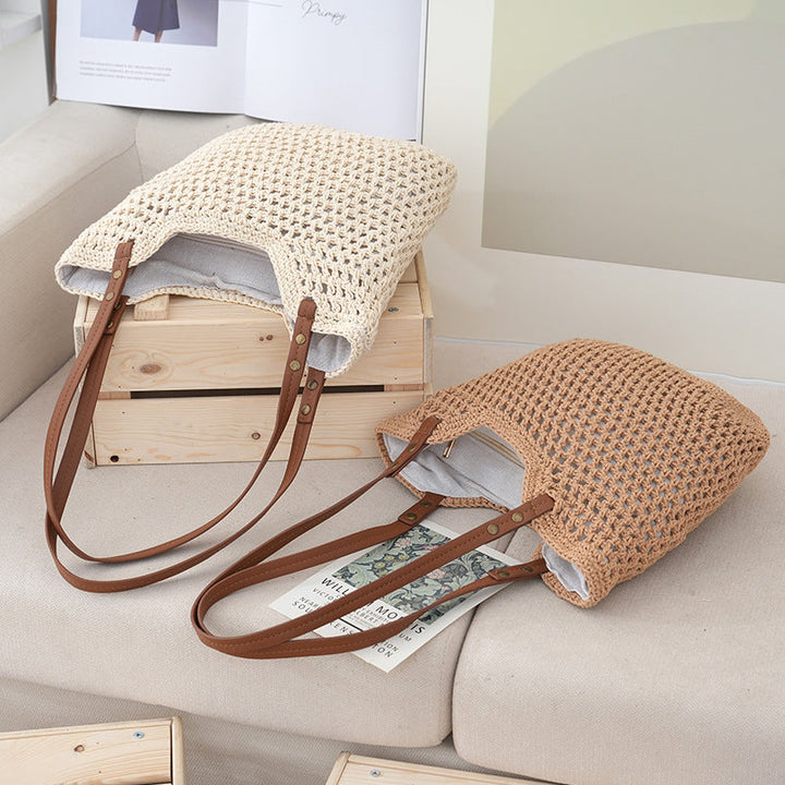 Handcrafted mesh tote bag Kalsten