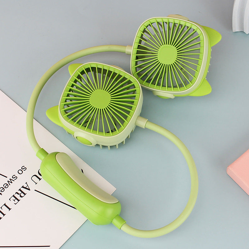 Women's Portable Neck Fan with Flexible Mounting System Kalsten