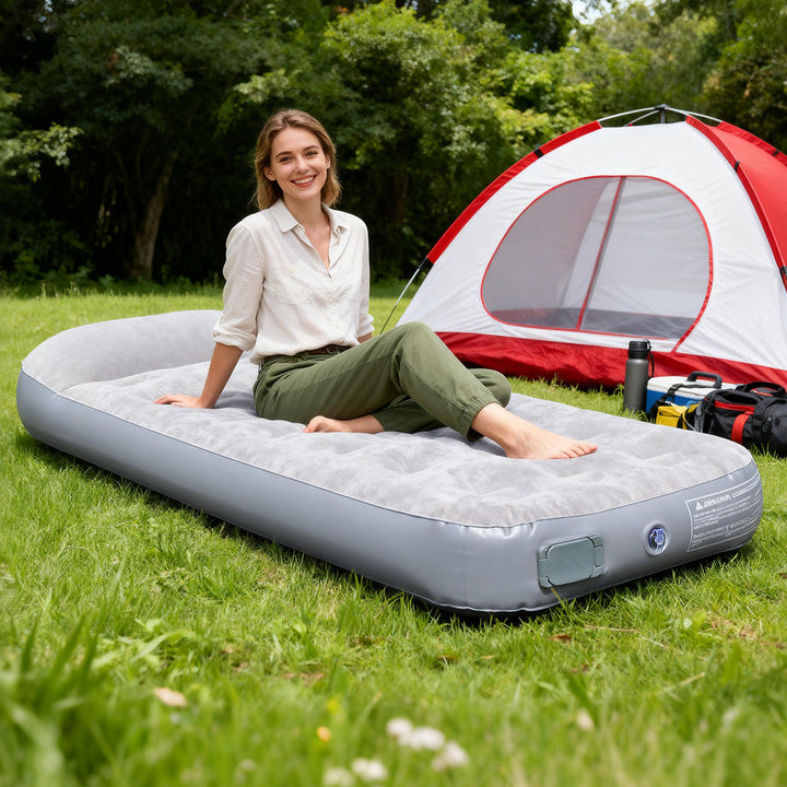 Ladies Inflatable Comfort Mattress with Ergonomic Head Support Kalsten