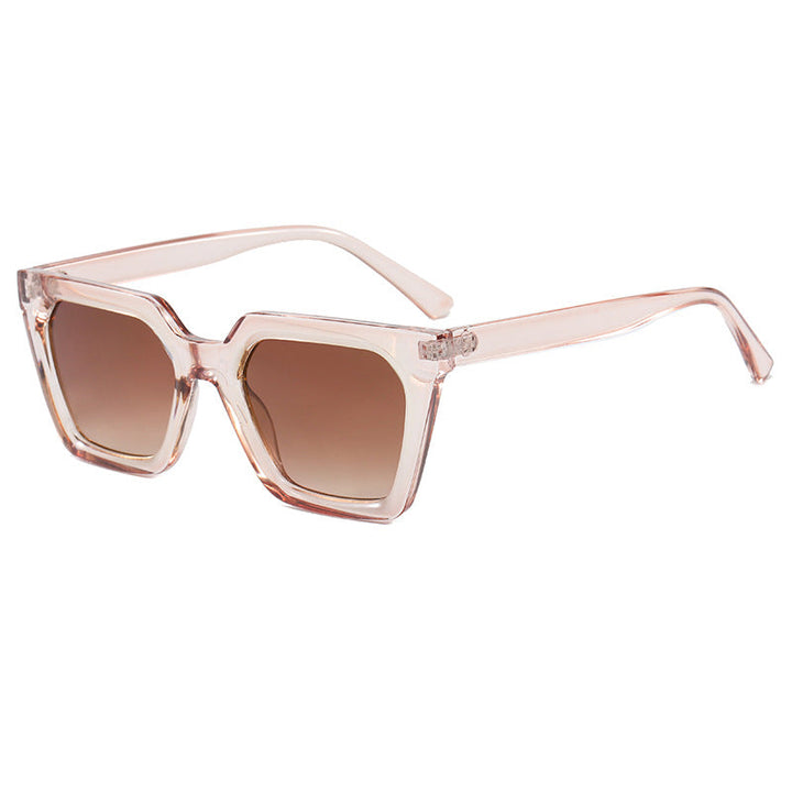 Women's modern designer sunglasses with transparent frame Kalsten