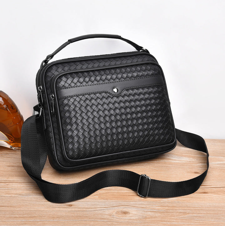 Stylish and Practical Briefcase with Braided Design Kalsten