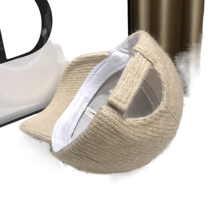 Women's Elegant Textured Fleece Baseball Cap Kalsten