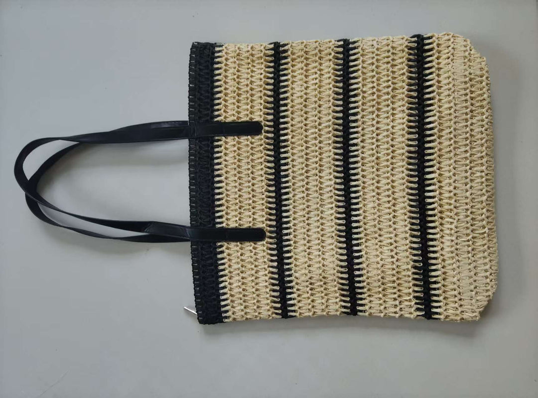 Woven Natural Material Crossbody Bag Kalsten