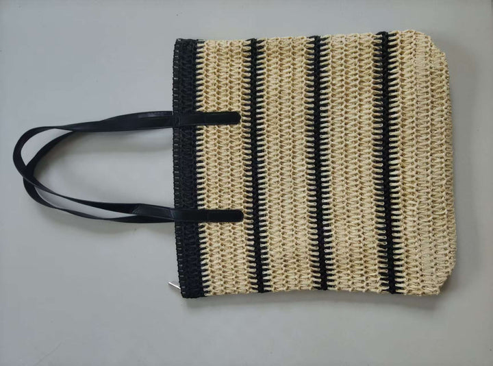 Woven Natural Material Crossbody Bag Kalsten