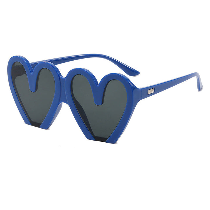 Women's Heart-Shaped Sunglasses with Striking Design Kalsten