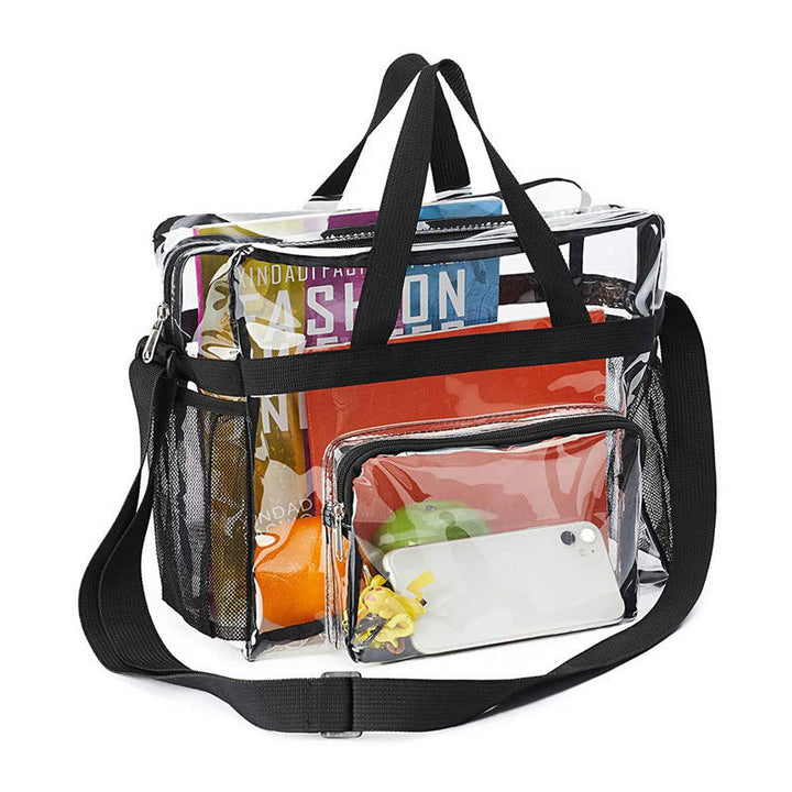 Transparent Tote Bag with Multiple Compartments Kalsten