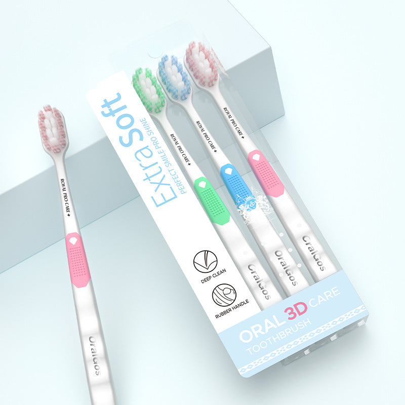 Ultra-Fine Bristle Toothbrush Set Kalsten