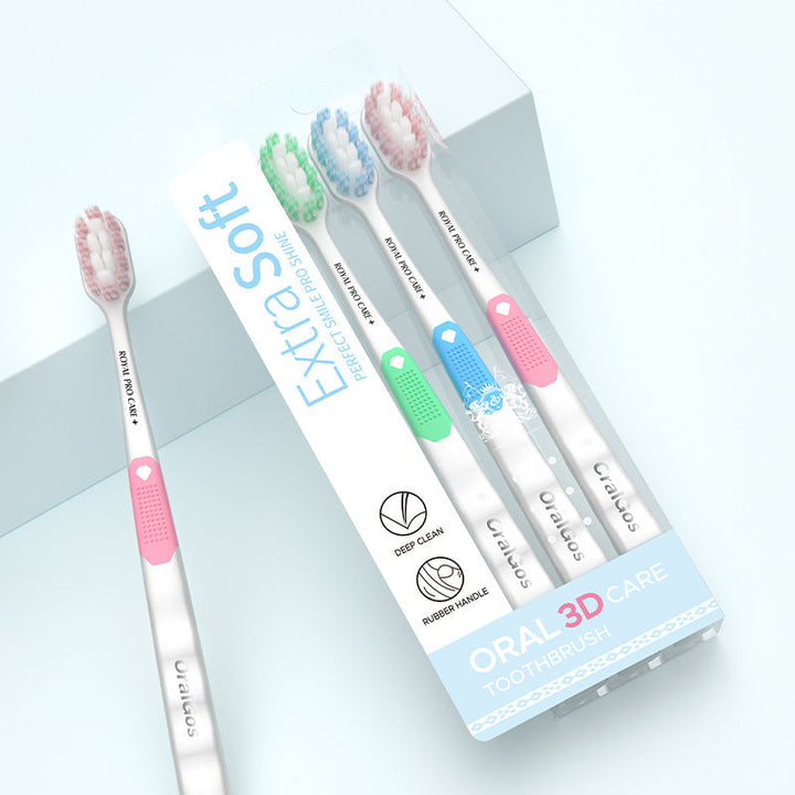 Ultra-Fine Bristle Toothbrush Set Kalsten