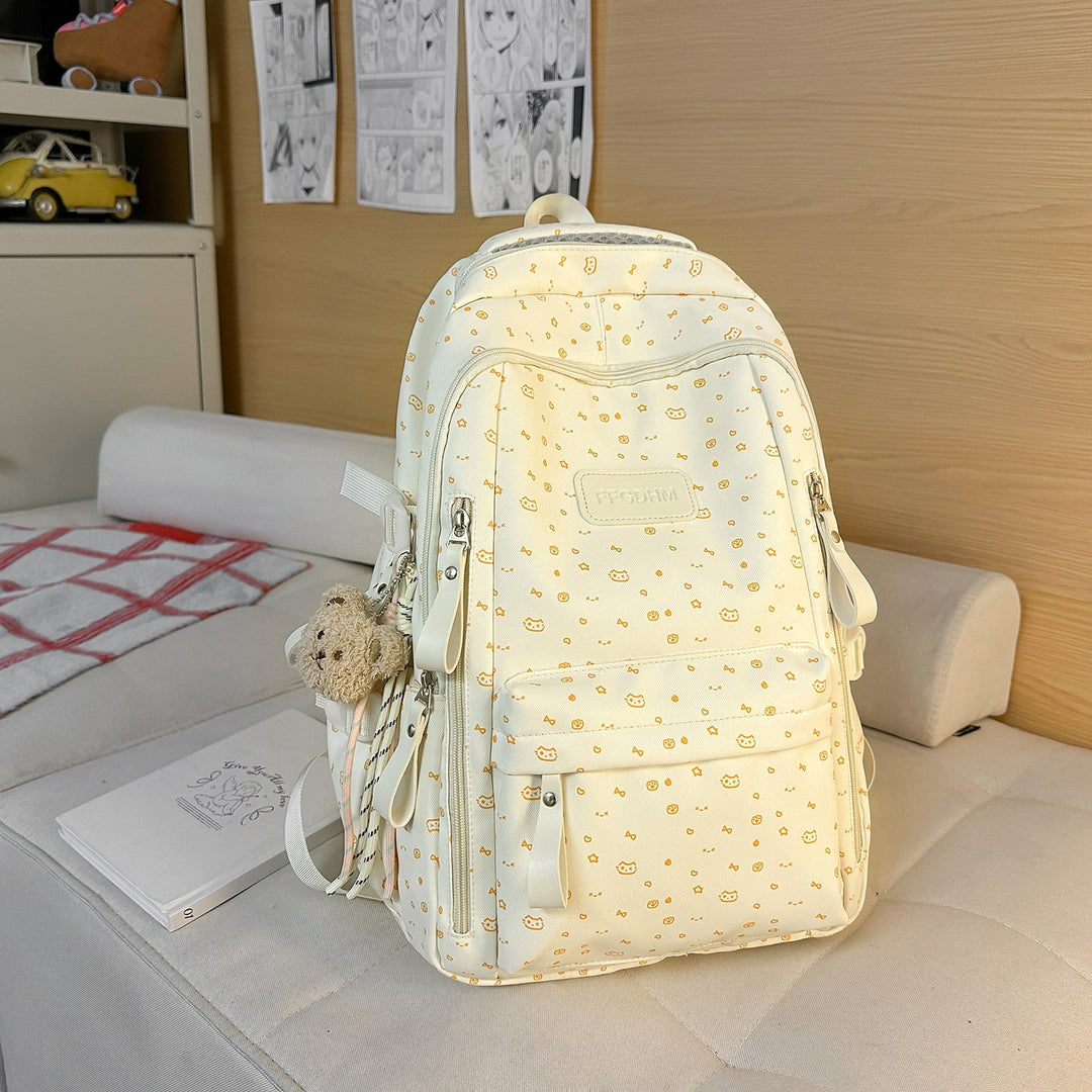 Cute Floral Print Backpack Kalsten
