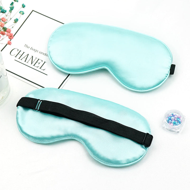 Unisex nan luxurious satin sleep mask with anatomical contour and adjustable elastic band Kalsten