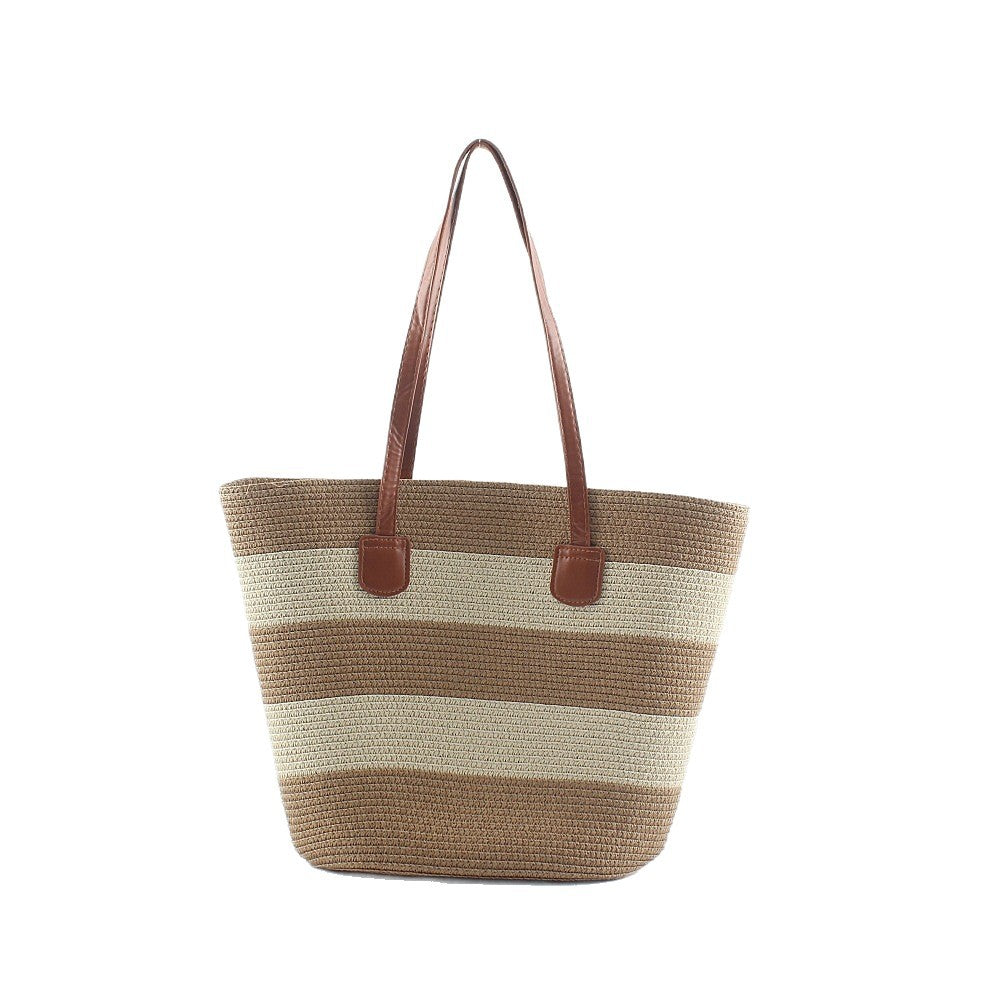 Beach bag in modern striped look Kalsten