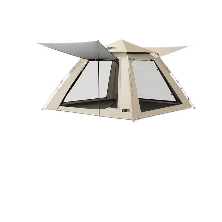 Camping tent with integrated rainfly and ventilation system Kalsten