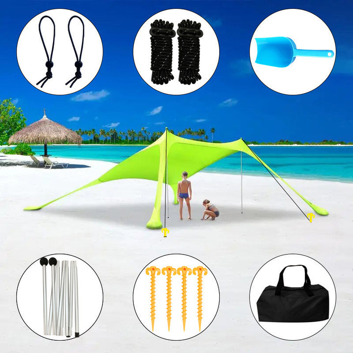 WoLightweight Sandproof Beach Blanket Kalsten