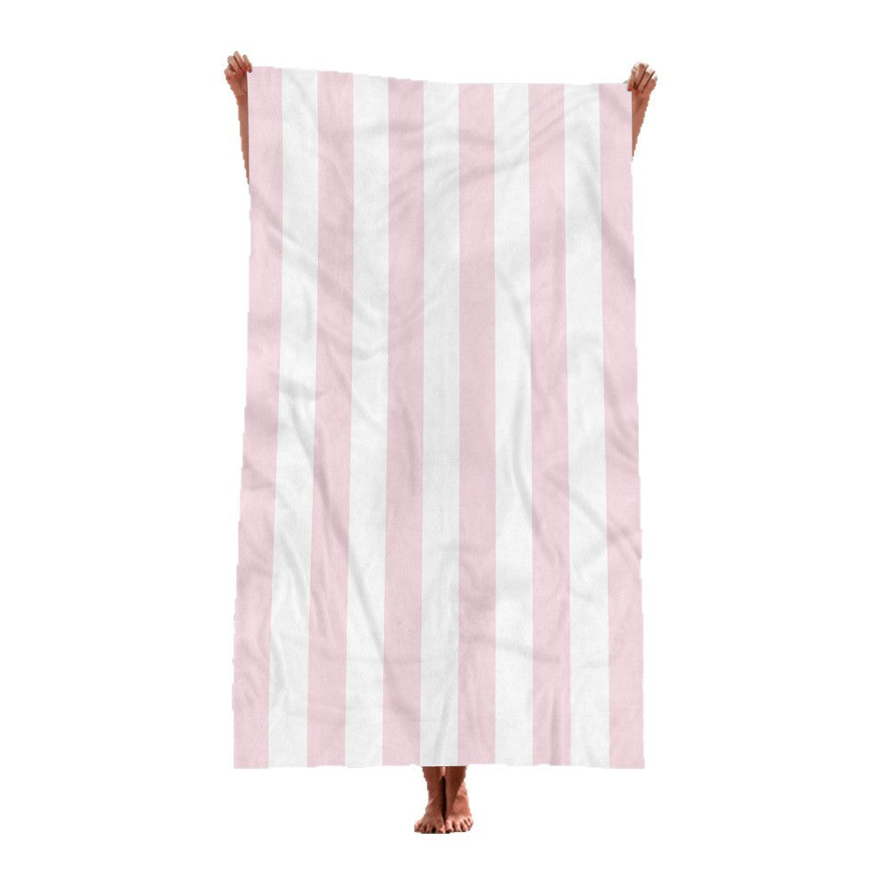 Beach towel with elegant wide stripes Kalsten