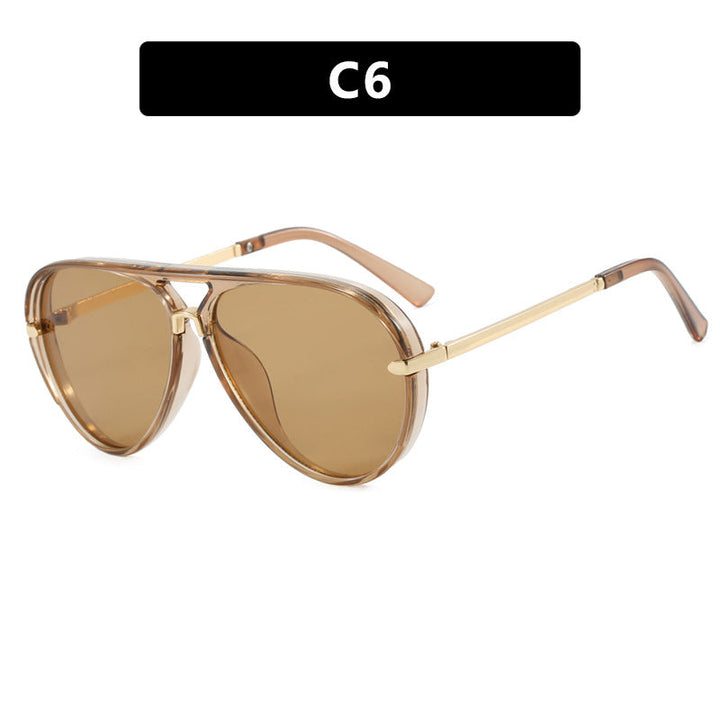 Women's fashion pilot sunglasses with elegant metal accents Kalsten